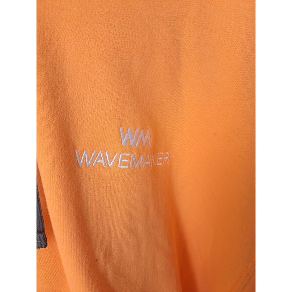 FRUIT OF THE LOOM Orange Sweater Hoodie  Size L - Picture 7 of 8